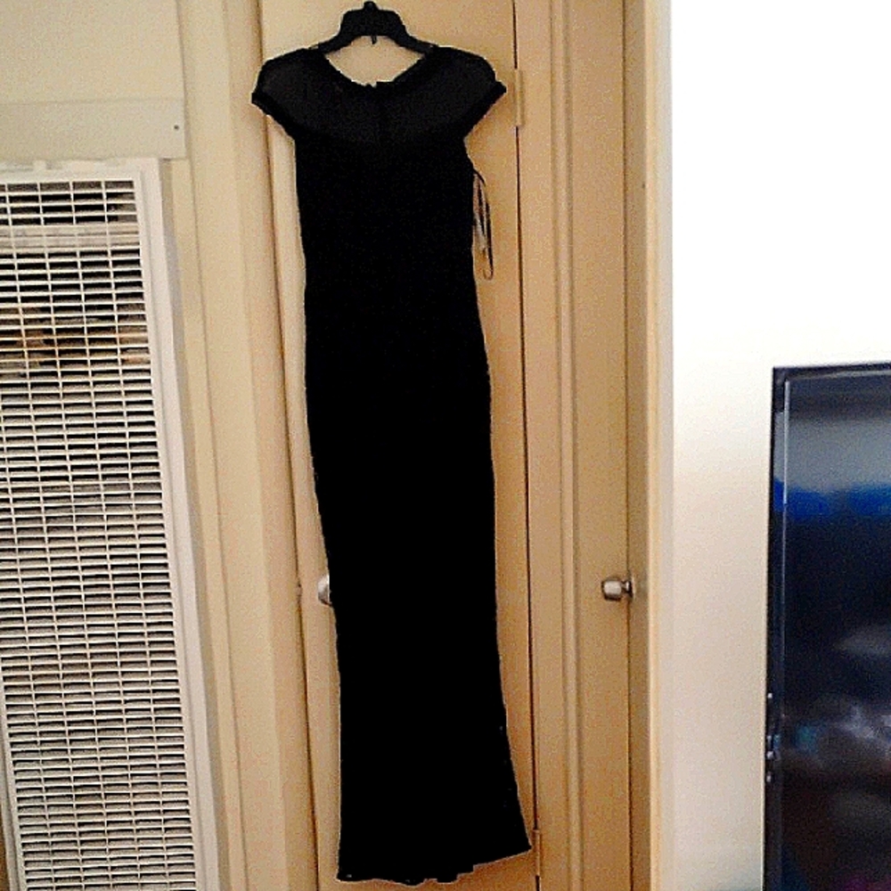 Tadashi Shoji Black Maxi Dress
